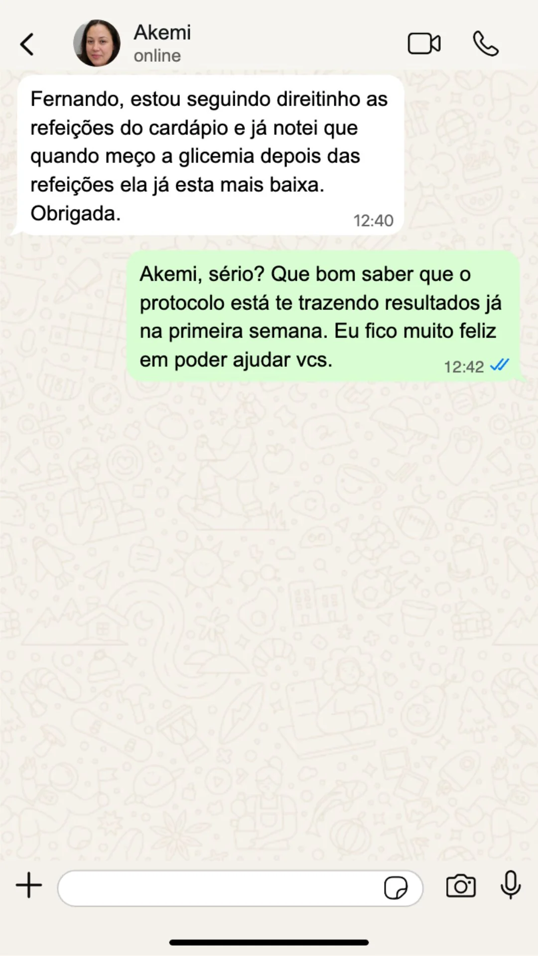 Depoimento Akemi — aluna do Protocolo Anti-Pico 30 Dias